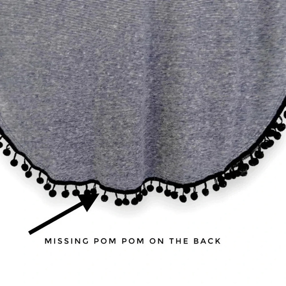 Scotch & Soda Stripe Pom Pom Knit Tank Top Size Small - Picture 9 of 9